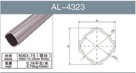 Сгущенная алюминиевая толщина 2.3mm диаметра T5 сверхмощная AL-4323 43mm трубки 6063 сплава