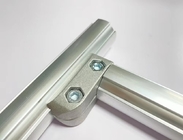 Серебристый алюминиевый соединитель трубки, поддерживающий фиксированное гибкое локтевое соединение АДК12