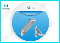 Двойная сторона трубопровод 45 градусов алюминиевый соединяет раскосный АЛ -4 соединителя трубы расчалки