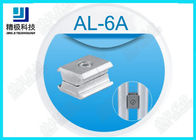 Трубопровод двойного соединителя алюминиевый соединяет 6063-Т5 серебристый тип продолжительность жизни АЛ-6А длинная
