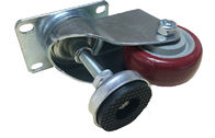 Metal колеса рицинус PVC/PU регулятора трубы сверхмощные для системы шкафа трубы