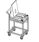 Hand Truck - L-RACK Transport Cart, Customizable in Size and Material