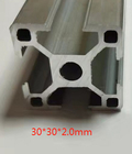 Multi функциональные 30mmx30mm алюминиевые профили штранг-прессования придают квадратную форму алюминиевому сплаву 6063