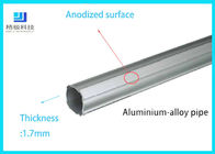 толщина 1.7mm серебряное белое 4m/Bar AL-2817 трубки алюминиевого сплава 6063-T5