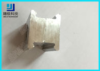 Трубопровод соединителей трубки металла двойника АЛ-6К алюминиевый приспосабливая серебристые соединения