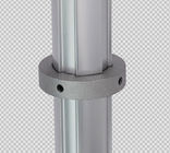 Анодируя серебряные наружные алюминиевые плотники трубки АЛ_19 соединяют заливку формы 2 труб