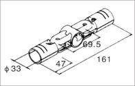 Двойные регулируемые штуцеры трубы разъемов 28mm трубы металла для покрынной трубы