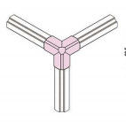 Алюминиевая трубка соединяет соединитель трубы пути RoHS 3 анодного окисления