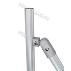 Толщиной соединения трубы 1.7mm алюминиевые диаметр 28mm соединителя свободы 180 градусов наружный