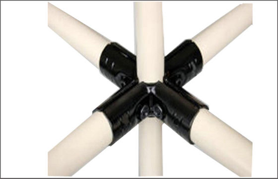 Составные штуцеры металла перекрестного соединения трубы для производственных линий и верстаков